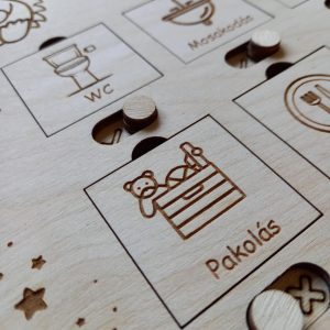 Napirend tábla kiegészítő