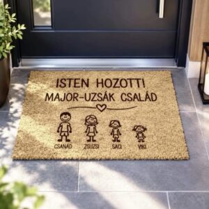 Egyedi lábtörlő
