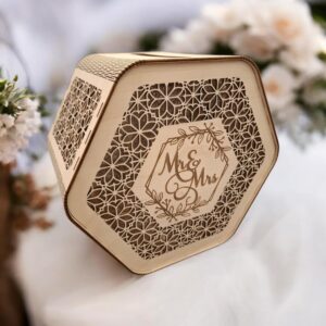 Esküvői Borítékgyűjtő doboz – Pénzgyűjtő