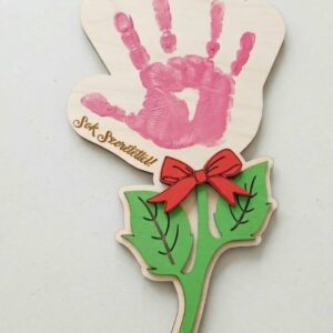 Anyák napi kéznyomat virág